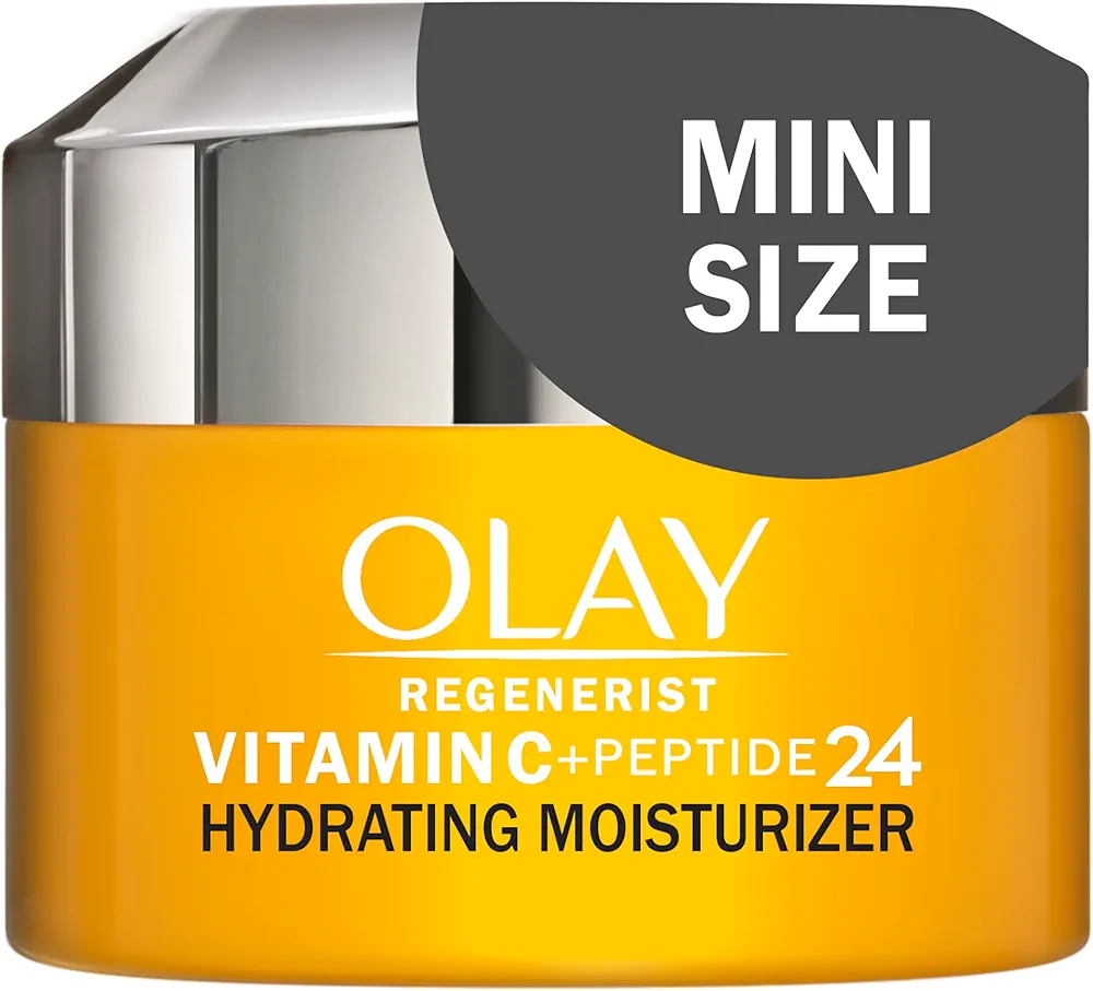 Olay Regenerist Vitamin C + Peptide 24 Face Moisturizer, Trial Size, 0.5 oz