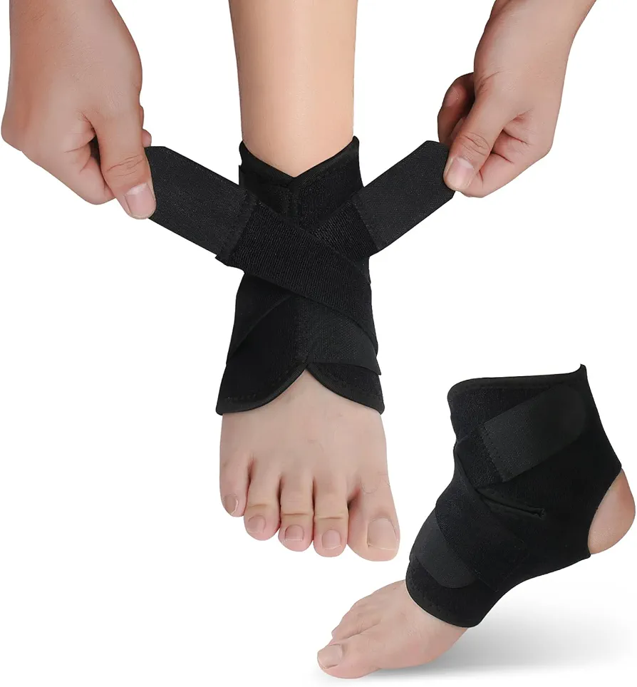 Plantar Fasciitis Night Splint - Upgraded Plantar Fasciitis Relief Braces For Women Men Day Night - Ankle Brace Arch Support Achilles Tendonitis Relief Foot Drop Heel Pain Relief - Comfortable