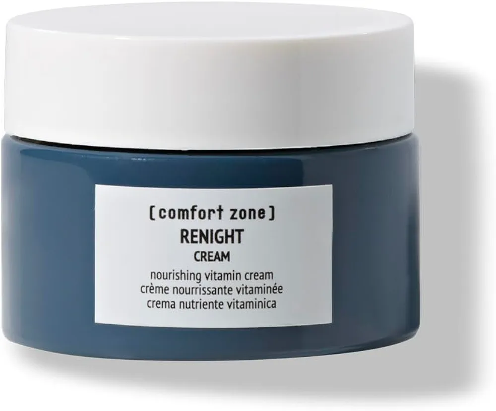 [ comfort zone] Renight Nourishing Vitamin Cream, Night Treatment To Nourish And Hydrate, Ideal For All Skin Types