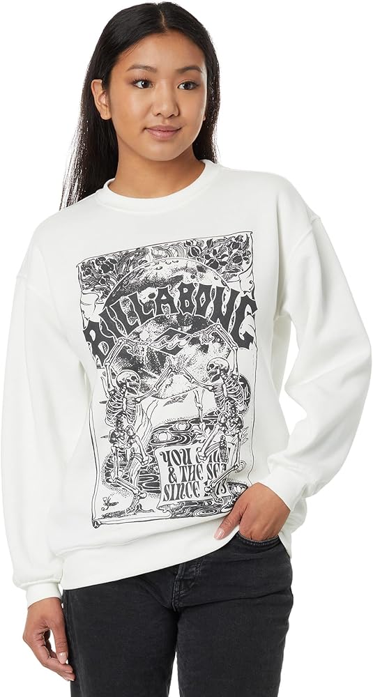 Billabong Women's Made in The Shade Graphic Sweatshirt