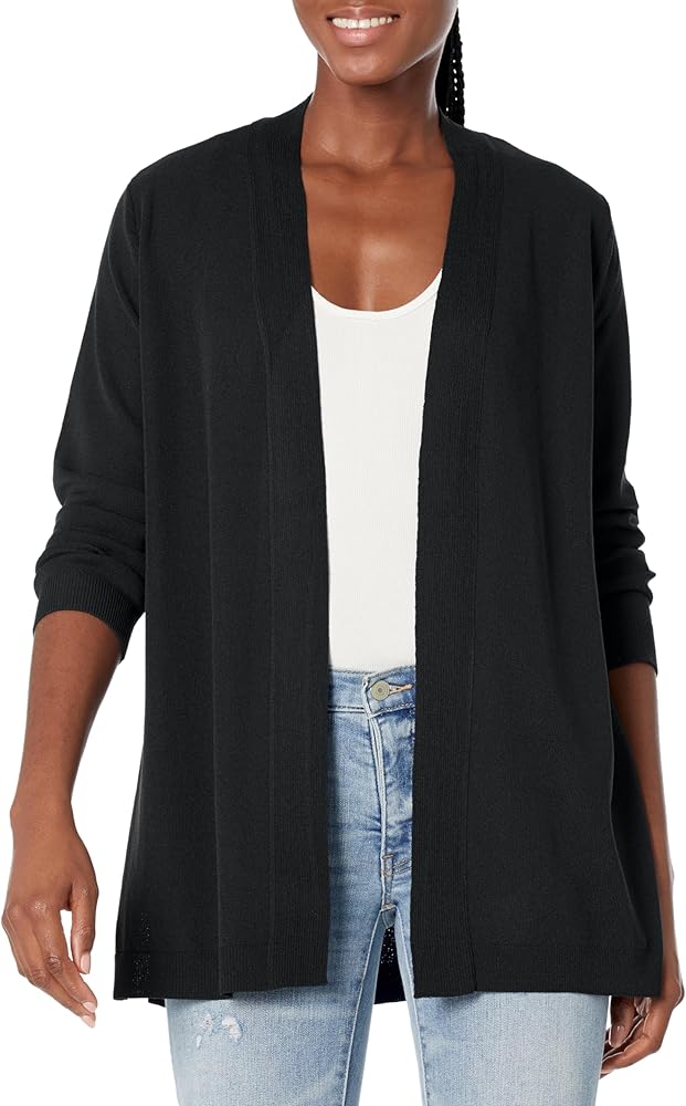 Jones New York Women's Icon Cardigan W/Side Slits