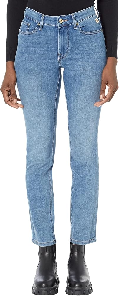 Tommy Hilfiger Straight Leg Jeans Mid Rise Jeans Womens