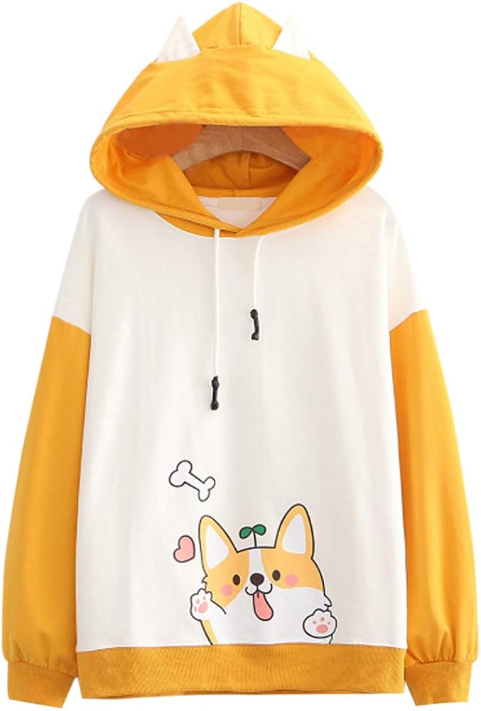 CRB Fashion Womens Teens Animal Anime Cute Emo Dinosaur Cosplay Cartoon Shirt Hoodie Hoody Top Jumper Sweater