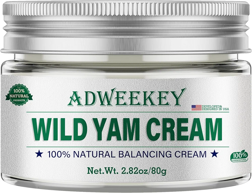 Wild Yam Cream for Hormone Balance, Australia Dr. Barbara O'neill & Global Health Scholars Recommended Prescription - Menopause & Menstrual Support Like Hot Flash, Night Sweats, Unstable Mood