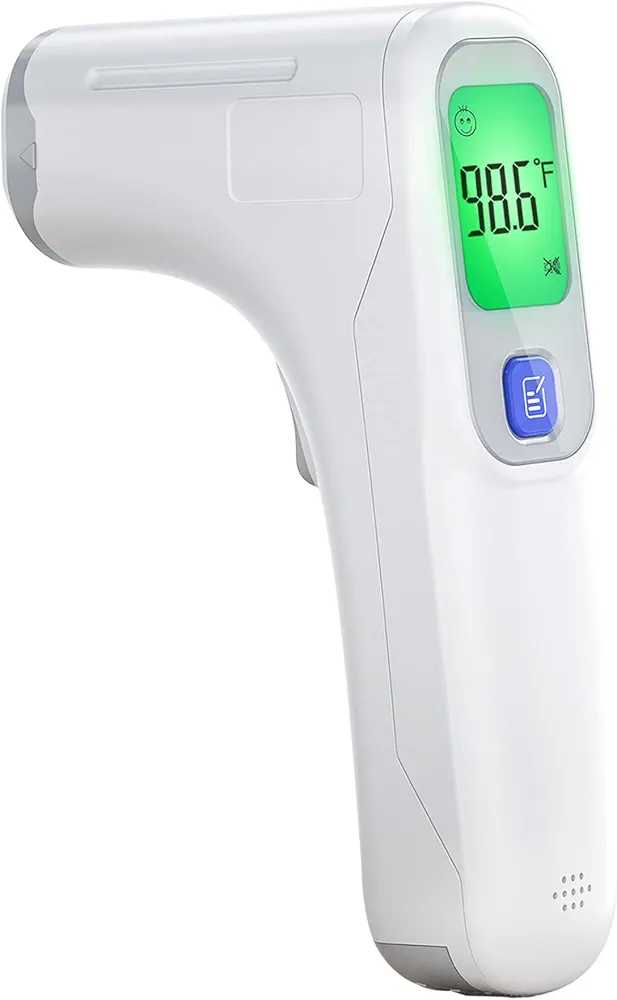 Infrared Forehead Thermometer Non-Contact Thermometer for Adults Kids Infants Accurate Instant Readings 3 in 1 Mode with Fever Alarm for Ear Body Gift for Family