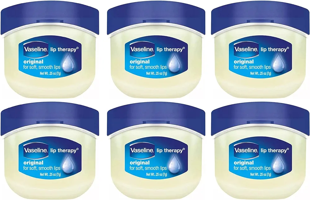 Vaseline Lip Therapy, Original 0.25 oz (Pack of 6)