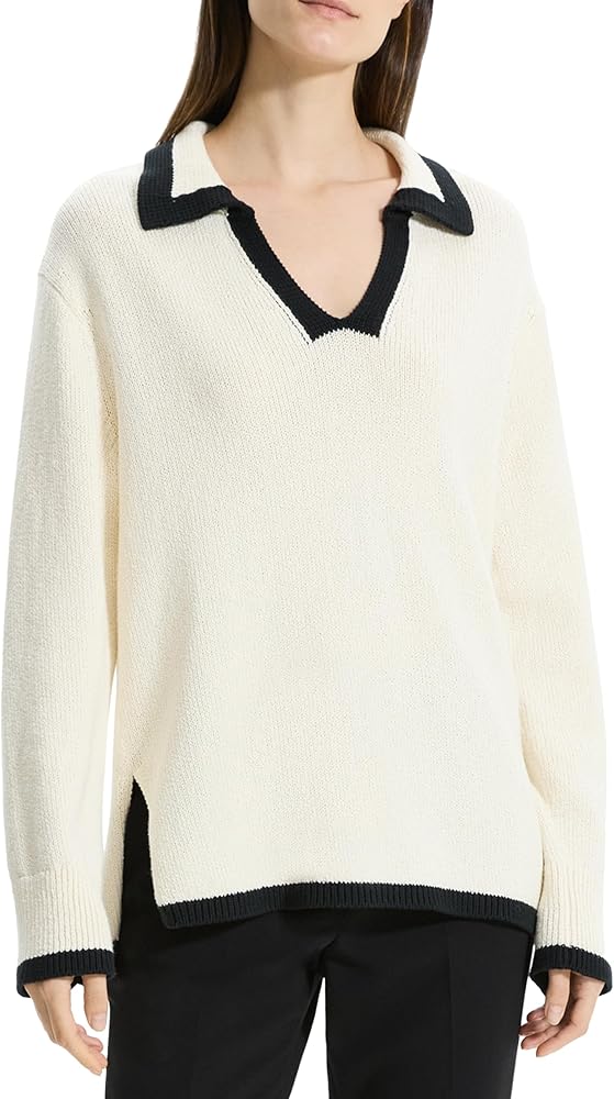 Theory Women's Textured Longsleeve Pullover Sweater