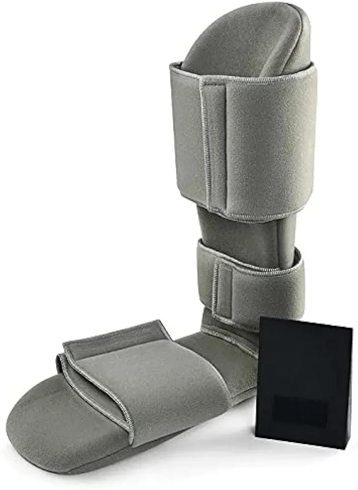 90 Degree Night Splint - Plantar Fasciitis and Achilles Tendon Pain Relief Boot and Foot Support for Men and Women, Large