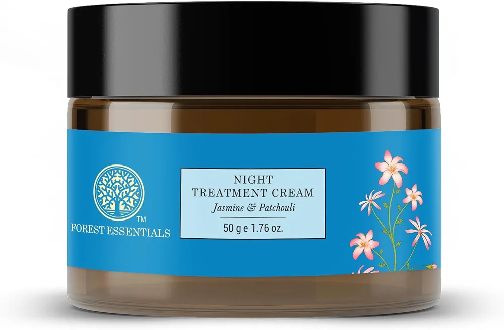 Forest Essentials Night Treatment Cream Jasmine & Patchouli - 50g