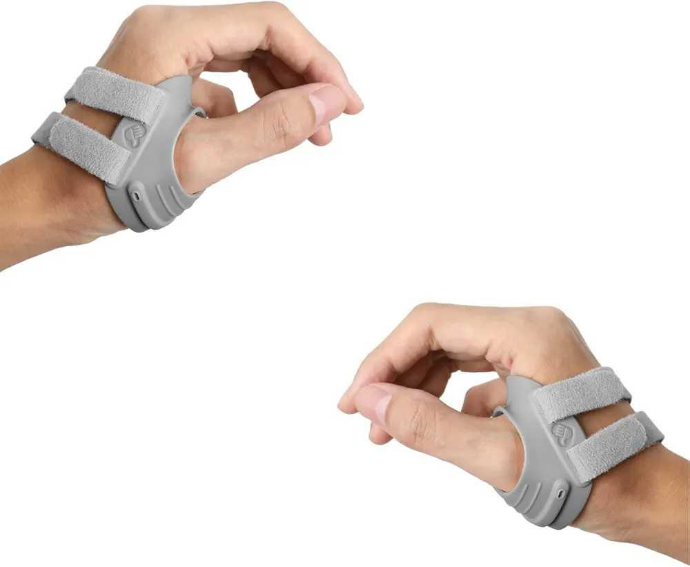 CMC Thumb Brace, Left Hand Bundle with Right Hand, M Size, Grey