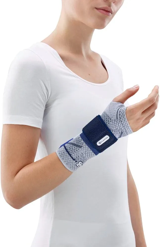 Bauerfeind ManuTrain Right Wrist Support (Titanium, 3)