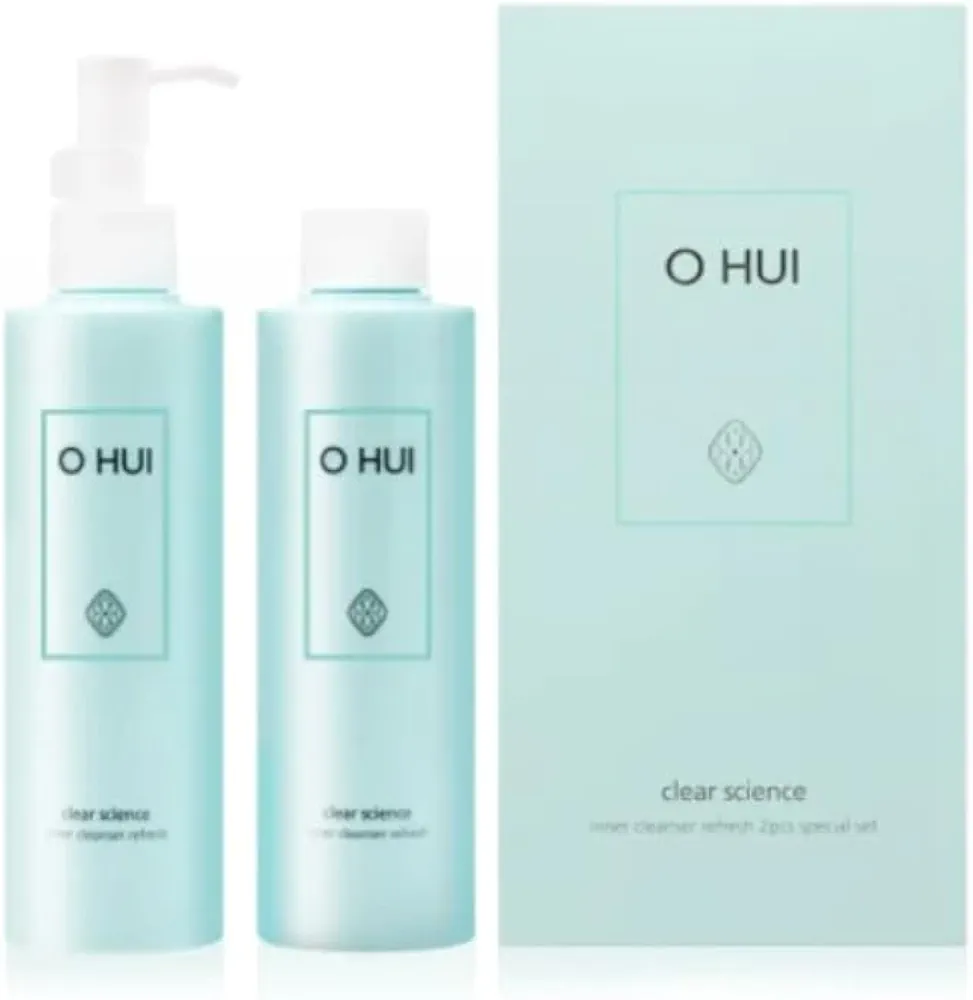 OHui Korea Personal Care Clear Science Inner Cleanser Refresh 200ml 2 Pcs Set