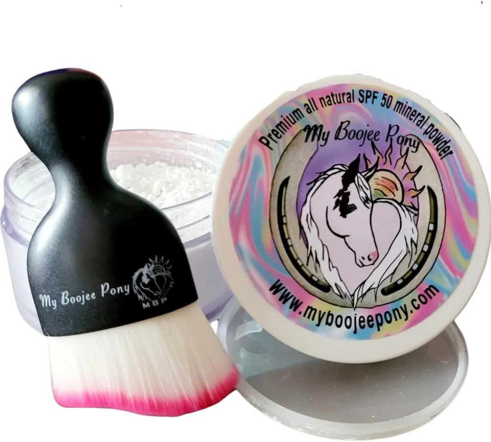 My Boojee Pony Equine Mineral SPF Powder Set