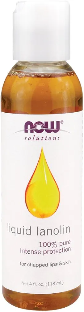 Now Foods Liquid Lanolin 100% Pure - 4 oz 12 Pack