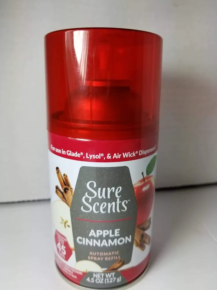 Apple Cinnamon Mist Automatic Air Freshener Refills, 4.5