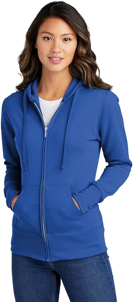 Port & Company Classic Full Zip Hooded Sweatshirt (LPC78ZH)