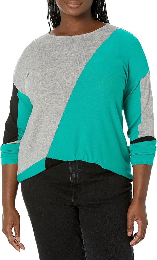 Avenue Women's Plus Size Sweater Karla C/Bloc