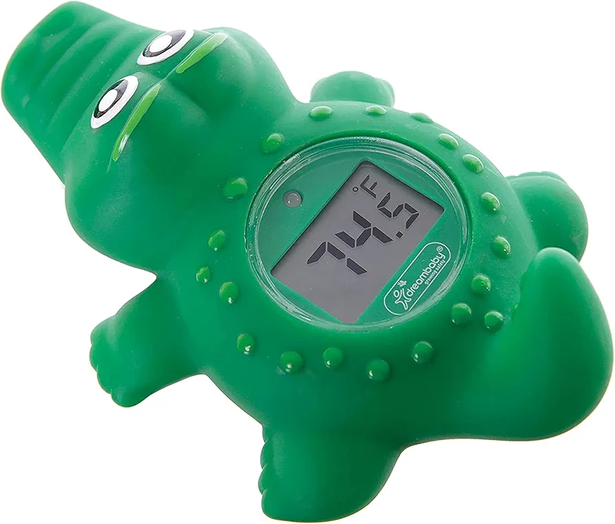 1 Bath Thermometer Nursery Baby Room Temperature Toddler Child Safety Crocodile