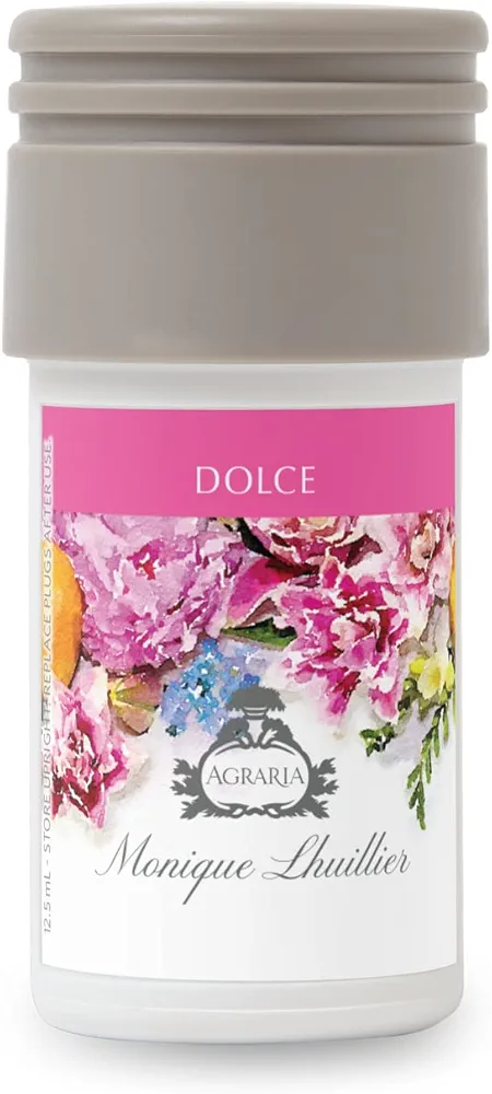 Aera Mini Monique Lhuillier Dolce Home Fragrance Scent Refill - Notes of Lychee and Peony - Works with Aera Mini Diffuser, Mini Scent Capsule Size