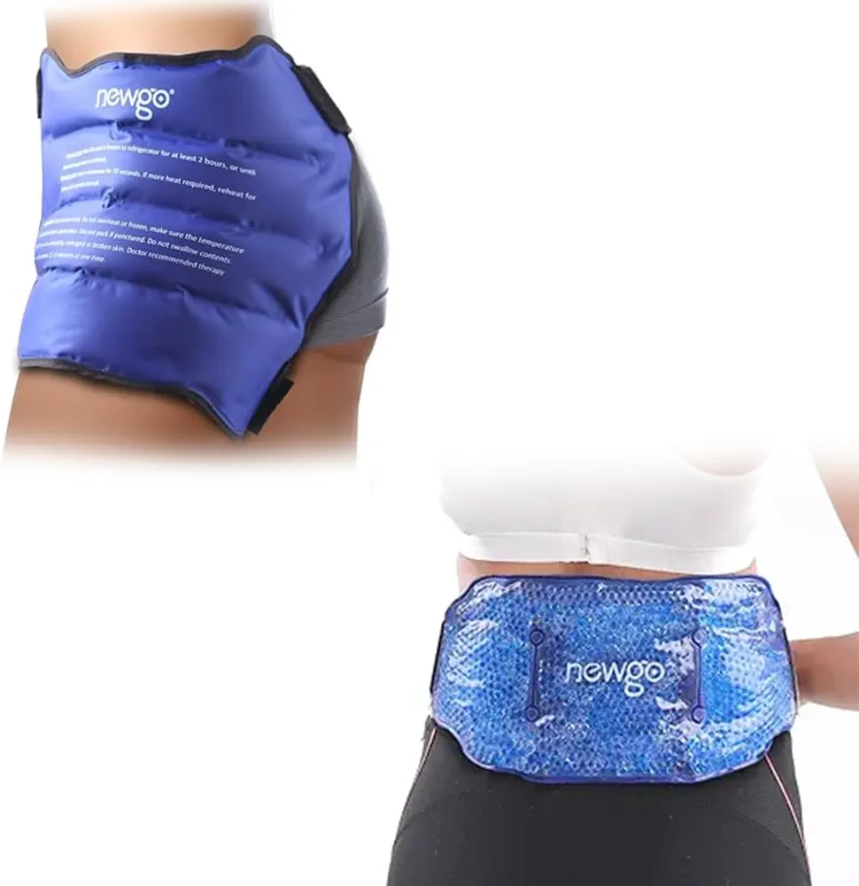 NEWGO Bundle of Hip Ice Pack and Ankle Ice Pack Wrap