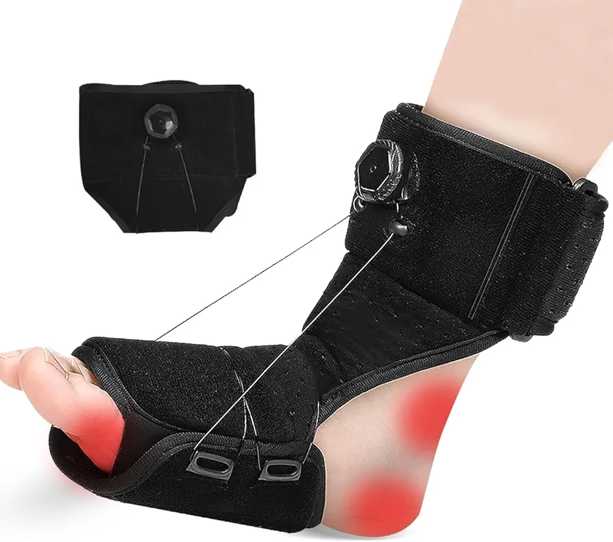 Plantar Fasciitis Night Splint Adjustable Planters Facetious Relief with Arch Support Plantar Fasciitis Relief Plantar Fasciitis Brace Achilles Tendonitis Foot Drop Heel Pain Women Men