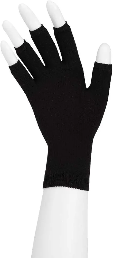 Juzo 20-30 mmHg Soft Seamless Gauntlet, Right Black, M