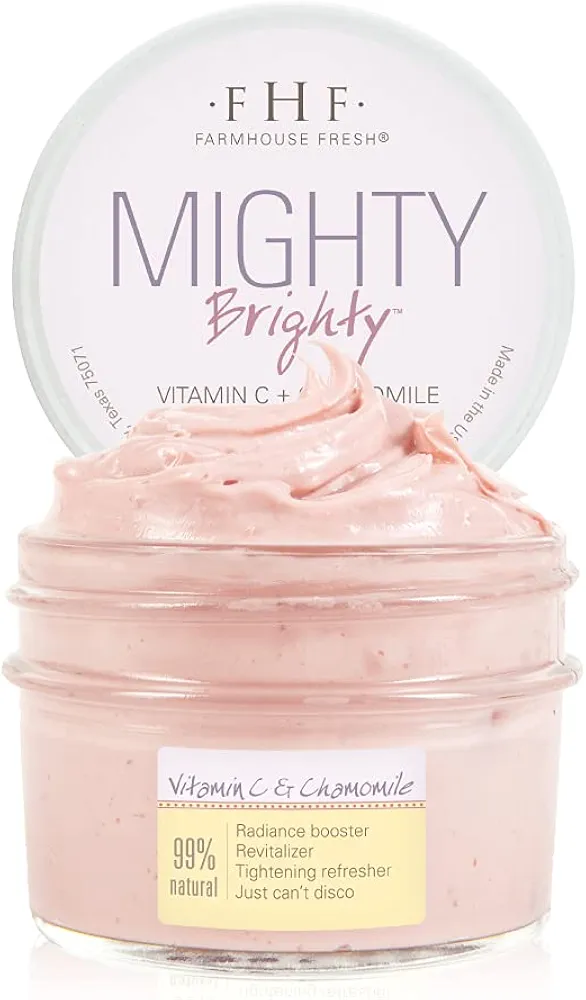 FarmHouse Fresh Mighty Brightyââ€ž¢ Vitamin C + Chamomile Brightening Mask, 3.2 oz.