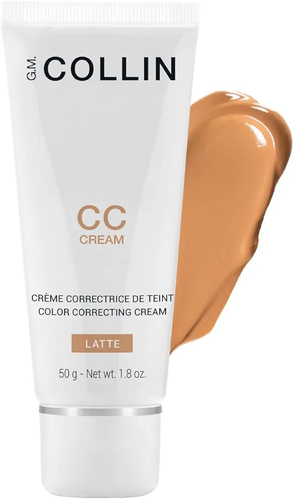 G.M. Collin CC Cream | Tinted Face Moisturizer | Color Correcting Skin Care with Hydrating Hyaluronic Acid