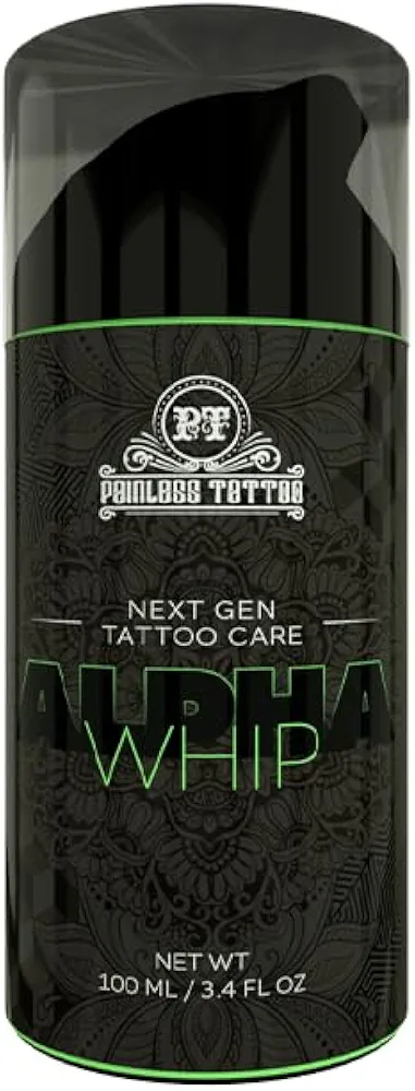 Alpha Whip - Premium Tattoo Aftercare Product Promote Faster Healing - Renew and Revitalize (One 3.4oz Tube)