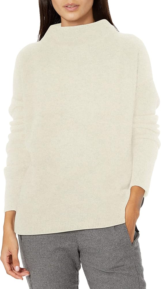 Vince Women's Boiled Funnel Neck Pullover