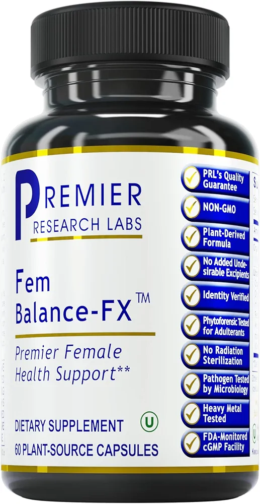 Fem Balance-FX, 60 Capsules, Vegan Product - Comprehensive Female Formula for Premier Female Health Support