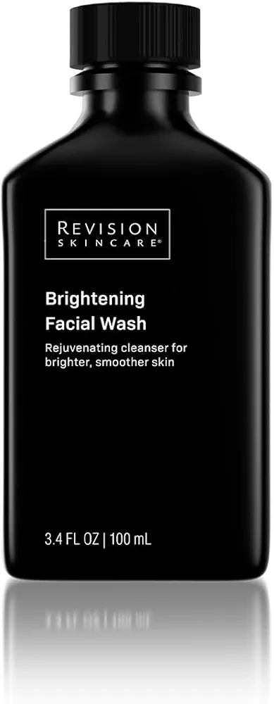 Revision Skincare Brightening Facial Wash, Brightens skin with radiant-boosting Vitamin C, Exfoliates dead surface cells for softer, smoother skin, Combines with Vitamin E