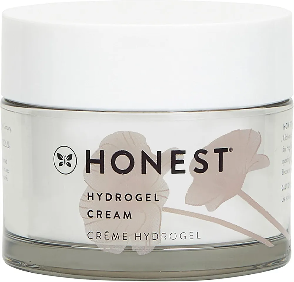 Honest Beauty Hydrogel Cream with Hyaluronic Acid, Jojoba, + Squalane | Oil Free, Lightweight, Moisturizing | EWG Verified, Vegan + Cruelty Free | 1.7 fl oz