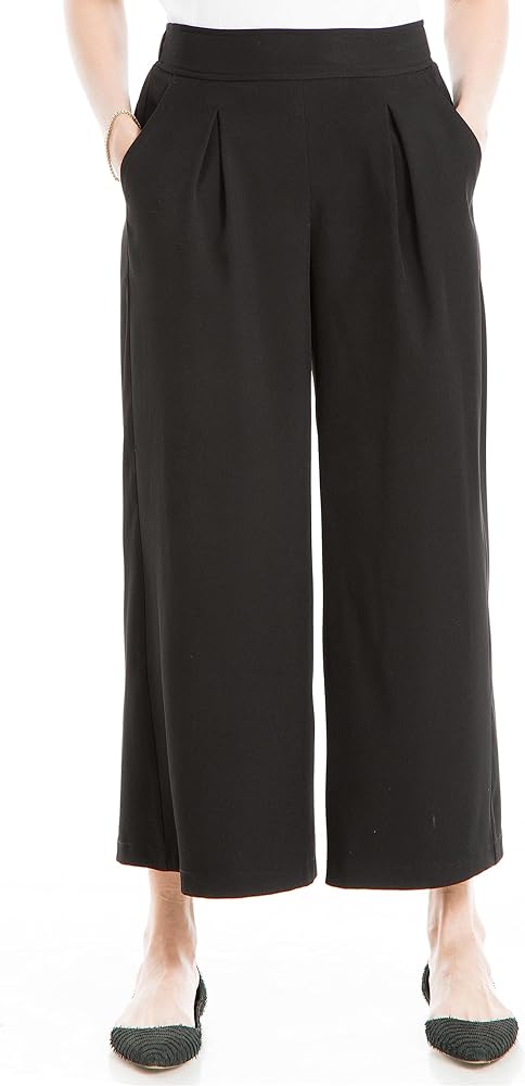 Max Studio Women's Soft Twill Cropped Pant