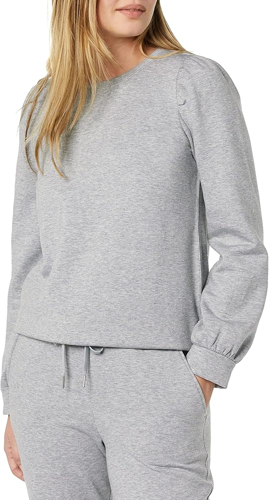 Amazon Aware Women's Puff Sleeve Sweatshirt (Available in Plus Size)