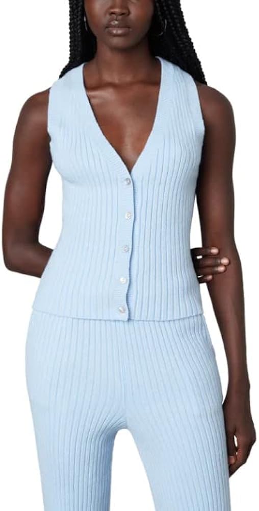 NIA Women's Ribbed Sweater Vest