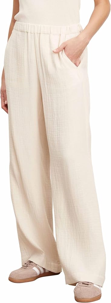 Velvet by Graham & Spencer Women's Jerry Cotton Gauze Pants