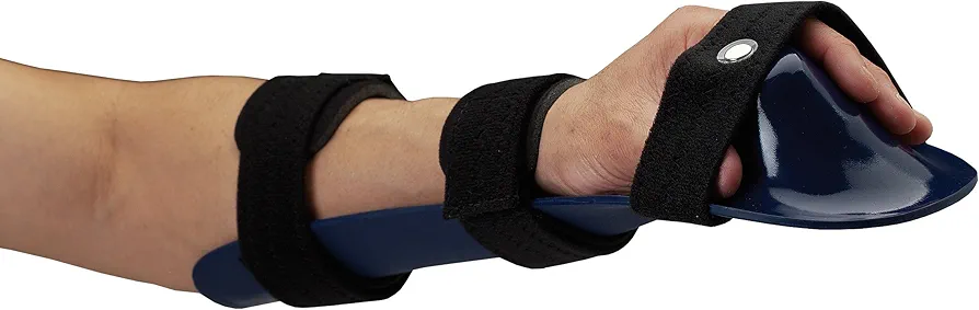 Rolyan Kydex Neutral Position Orthosis for Right Wrist, Wrist Splint for Tendinitis, Inflammation, Carpal Tunnel, & Tendonitis, Splint For Wrist and Forearm Support and Alignment, Large