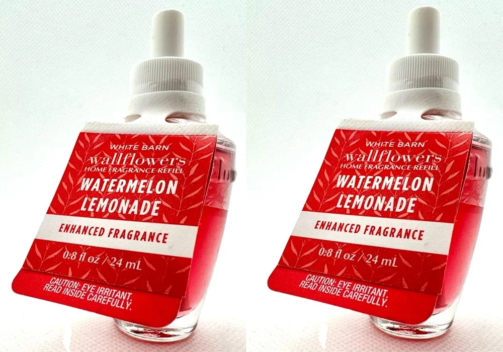 Bath Body Works Watermelon Lemonade Wallflower Refill 0.8 Fl Oz