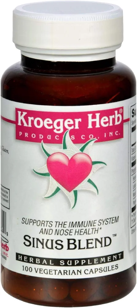 Kroeger Herb Sinus Blend formerly Stuffy - 100 Capsules