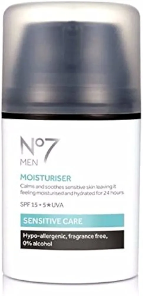 Boots No7 Men Sensitive Care Moisturiser