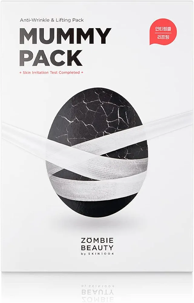 SKIN1004 Zombie Beauty MUMMY PACK & ACTIVATOR KIT, Wrinkles Treatment, Smoothening,Wrinkles