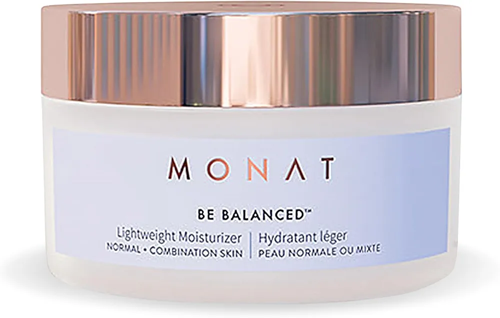 MONAT Be Balanced Lightweight Moisturizer - Restoring & Smoothing Hydrating Face Moisturizer with Hyaluronic Acid. Light Moisturizer Face Cream for Daily Skincare Routine - Net Wt. 45 ml / 1.52 fl oz