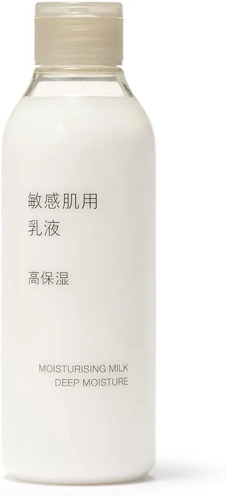 MUJI Sensitive Skin Moisturising Milk Deep Moisture 6.76 fl oz/200ml