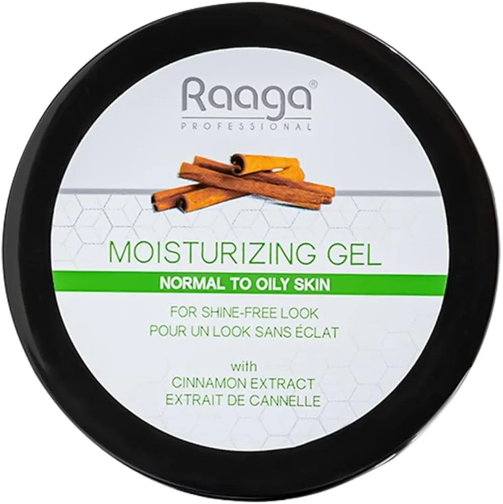 Facial Moisturizing Gel | 1.76 Oz (50g) | Hydrating Gel Moisturizer with Cinnamon | Non-Greasy and Fast Absorbing | for Normal to Oily Skin