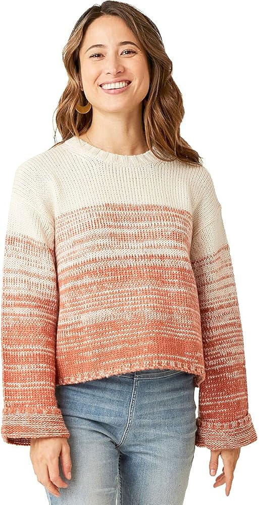 Carve Designs Women's Estes Ombre Sweater