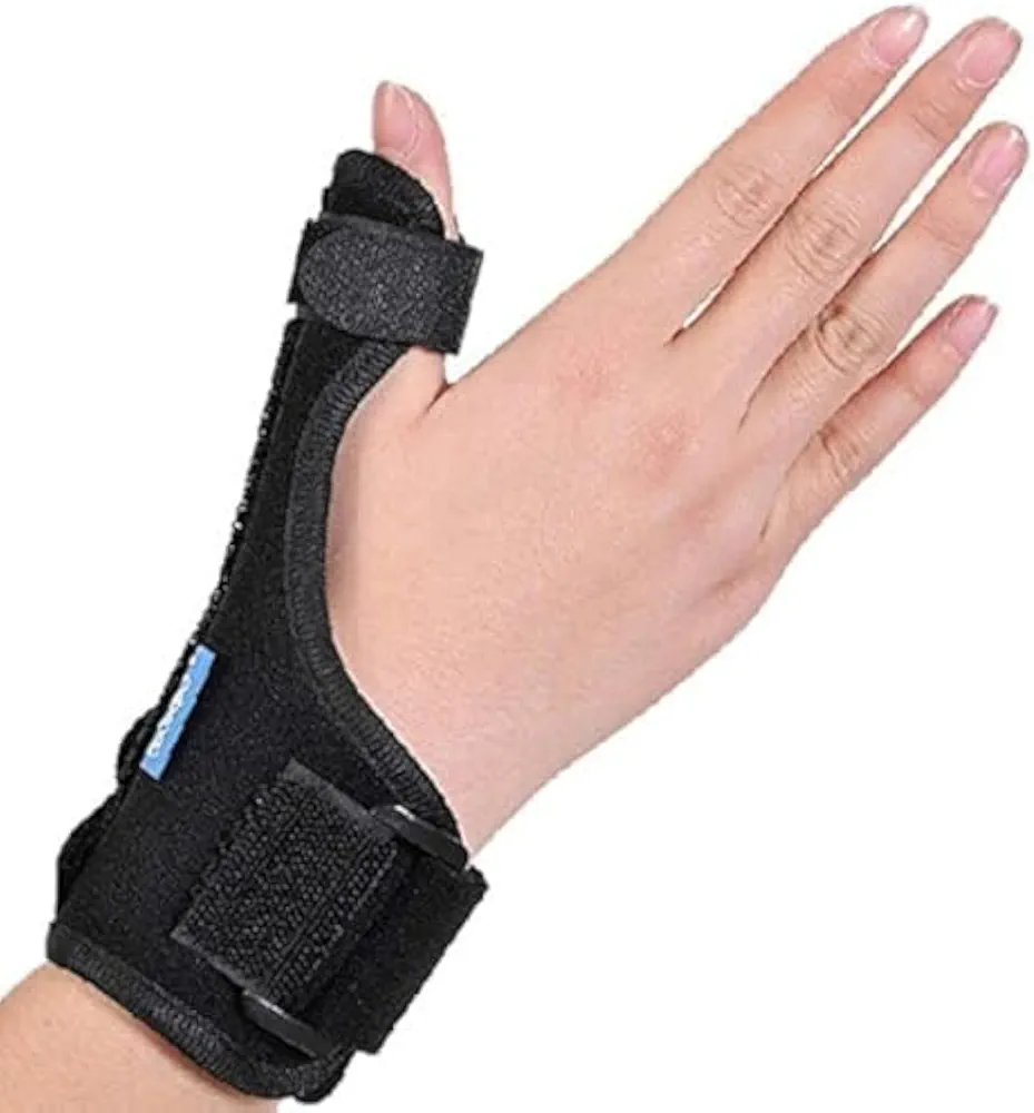 Thumb Splint Breathable Thumb Spica Wrist Support Brace for De Quervains Tenosynovitis, Arthritis, Tendonitis, Trigger Thumb Immobilizer Fits Men Women Left and Right Hand