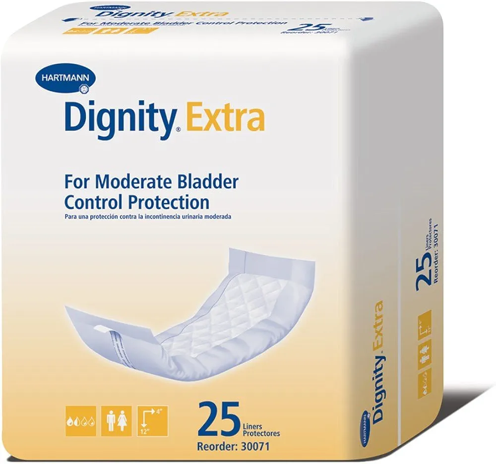 Dignity Extra Absorbent Liners 25per Pack