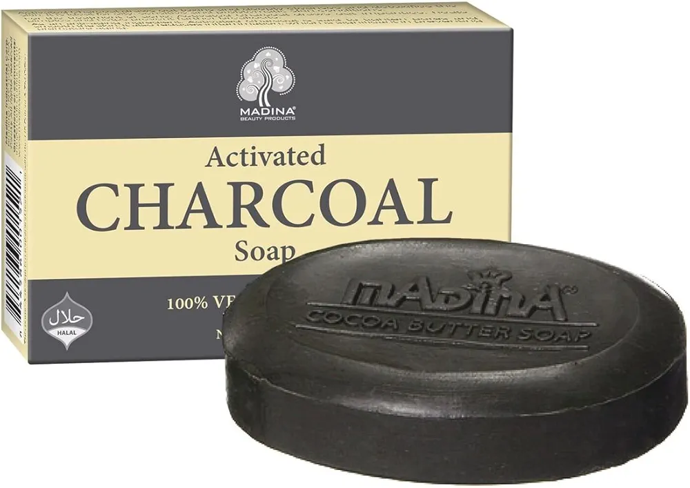 Madina Bar Soaps (Natural: Activated Charcoal)